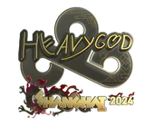 Sticker | Heavygod (Gold) | Shanghai 2024 image
