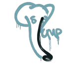 Sealed Graffiti | Recoil UMP-45 (Wire Blue) image