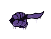 Sealed Graffiti | Backstab (Monster Purple) image