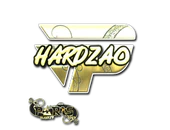 Sticker | hardzao (Gold) | Paris 2023 image