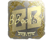 Sticker | Boombl4 (Gold) | Austin 2025 image