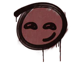 Sealed Graffiti | Smirk (Brick Red) image