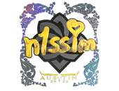 Sticker | n1ssim (Holo) | Austin 2025 image