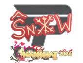 Sticker | snow | Shanghai 2024 image