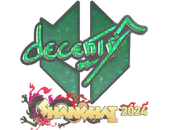 Sticker | decenty (Glitter) | Shanghai 2024 image