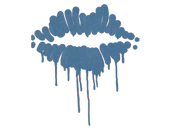 Sealed Graffiti | Kiss (Monarch Blue) image