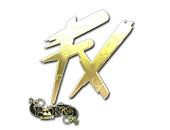 Sticker | Fluxo (Gold) | Paris 2023 image
