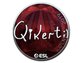 Sticker | qikert (Foil) | Katowice 2019 image