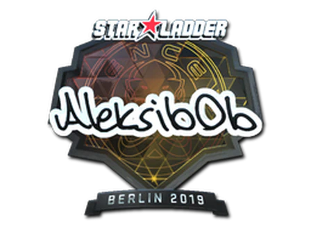 Sticker | Aleksib (Foil) | Berlin 2019 image