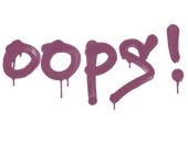 Sealed Graffiti | Oops (Princess Pink) image