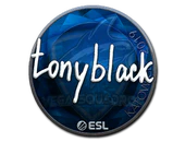 Sticker | tonyblack (Foil) | Katowice 2019 image
