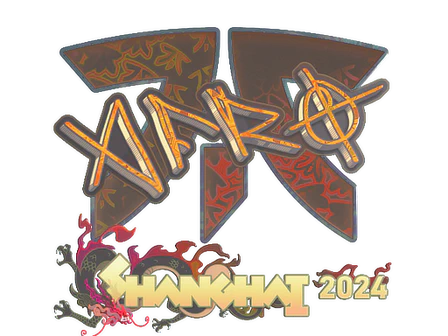 Sticker | afro (Holo) | Shanghai 2024 image