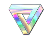 Sticker | Infinite Triangle (Holo) image
