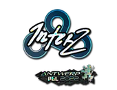 Sticker | interz (Glitter) | Antwerp 2022 image