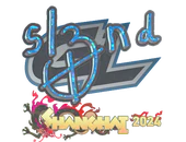 Sticker | sl3nd (Glitter) | Shanghai 2024 image