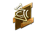 Sticker | chrisJ (Gold) | Boston 2018 image