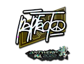 Sticker | Perfecto (Glitter) | Antwerp 2022 image