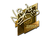 Sticker | NBK- (Gold) | Boston 2018 image