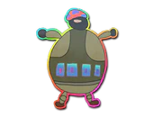 Sticker | Poorly Drawn IDF (Holo) image