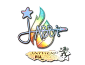 Sticker | jabbi (Holo) | Antwerp 2022 image