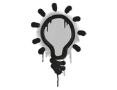 Sealed Graffiti | Lightbulb (Shark White) image