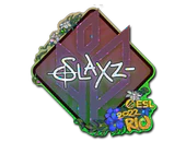 Sticker | slaxz- (Glitter) | Rio 2022 image