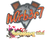 Sticker | n0rb3r7 (Glitter) | Shanghai 2024 image
