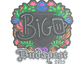 Sticker | biguzera (Embroidered) | Budapest 2025 image