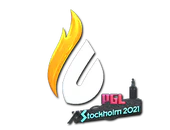 Sticker | Copenhagen Flames (Foil) | Stockholm 2021 image