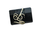 Sticker | Hello MP7 (Gold) image