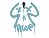 Sealed Graffiti | Recoil AWP (Wire Blue) image