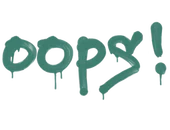 Sealed Graffiti | Oops (Frog Green) image
