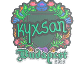 Sticker | kyxsan (Embroidered) | Budapest 2025 image