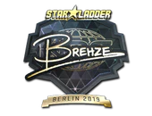 Sticker | Brehze (Gold) | Berlin 2019 image