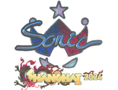 Sticker | Sonic (Holo) | Shanghai 2024 image