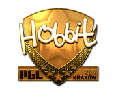 Sticker | Hobbit (Gold) | Krakow 2017 image