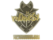 Sticker | m0NESY (Gold) | Copenhagen 2024 image