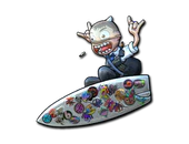 Sticker | Sticker Bomb Surf K (Foil) image