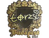 Sticker | torzsi (Gold) | Budapest 2025 image