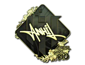 Sticker | ANNIHILATION (Gold) | Rio 2022 image