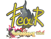 Sticker | fEAR (Glitter) | Shanghai 2024 image