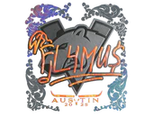 Sticker | FL4MUS (Holo) | Austin 2025 image