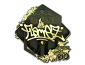 Sticker | FlameZ (Gold) | Rio 2022 image