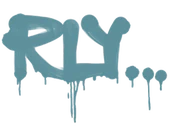 Sealed Graffiti | Rly (Wire Blue) image