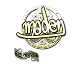 Sticker | maden (Gold) | Paris 2023 image