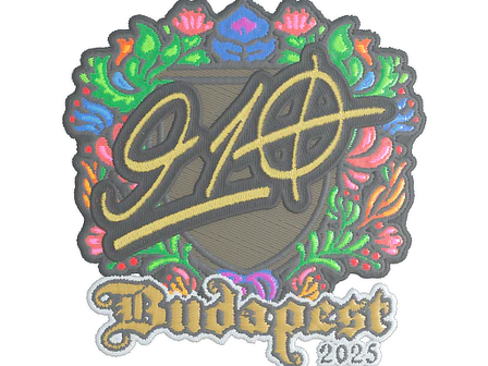Sticker | 910 (Embroidered) | Budapest 2025 image