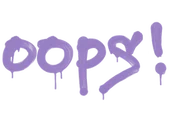 Sealed Graffiti | Oops (Violent Violet) image
