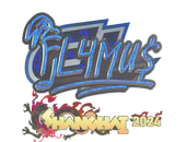 Sticker | FL4MUS (Holo) | Shanghai 2024 image
