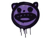 Sealed Graffiti | Happy Cat (Monster Purple) image
