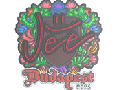 Sticker | Jee (Embroidered) | Budapest 2025 image